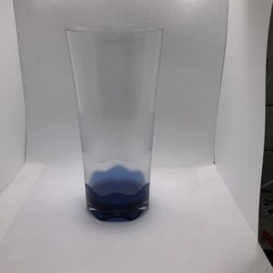Tupperware Sheerly Elegant Illusions Tumbler 16oz  Blue Jewel Tone Acrylic Glass